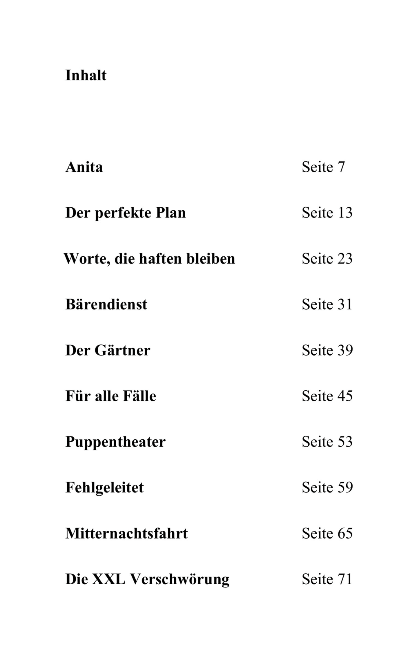 Wenn alles kippt, Kurzgeschichten von Mirjam Espig